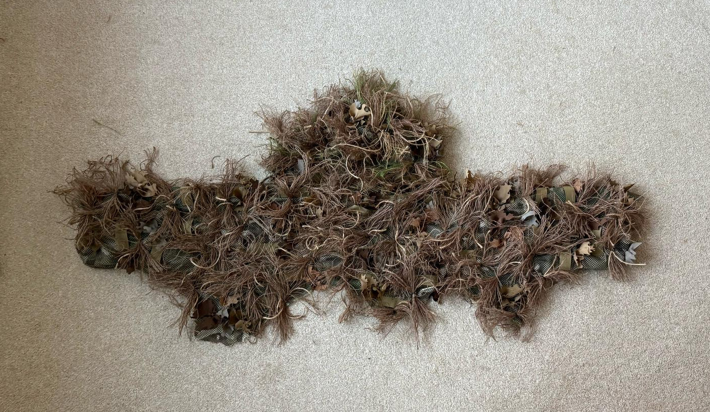 Head and Shoulders Ghillie Suit