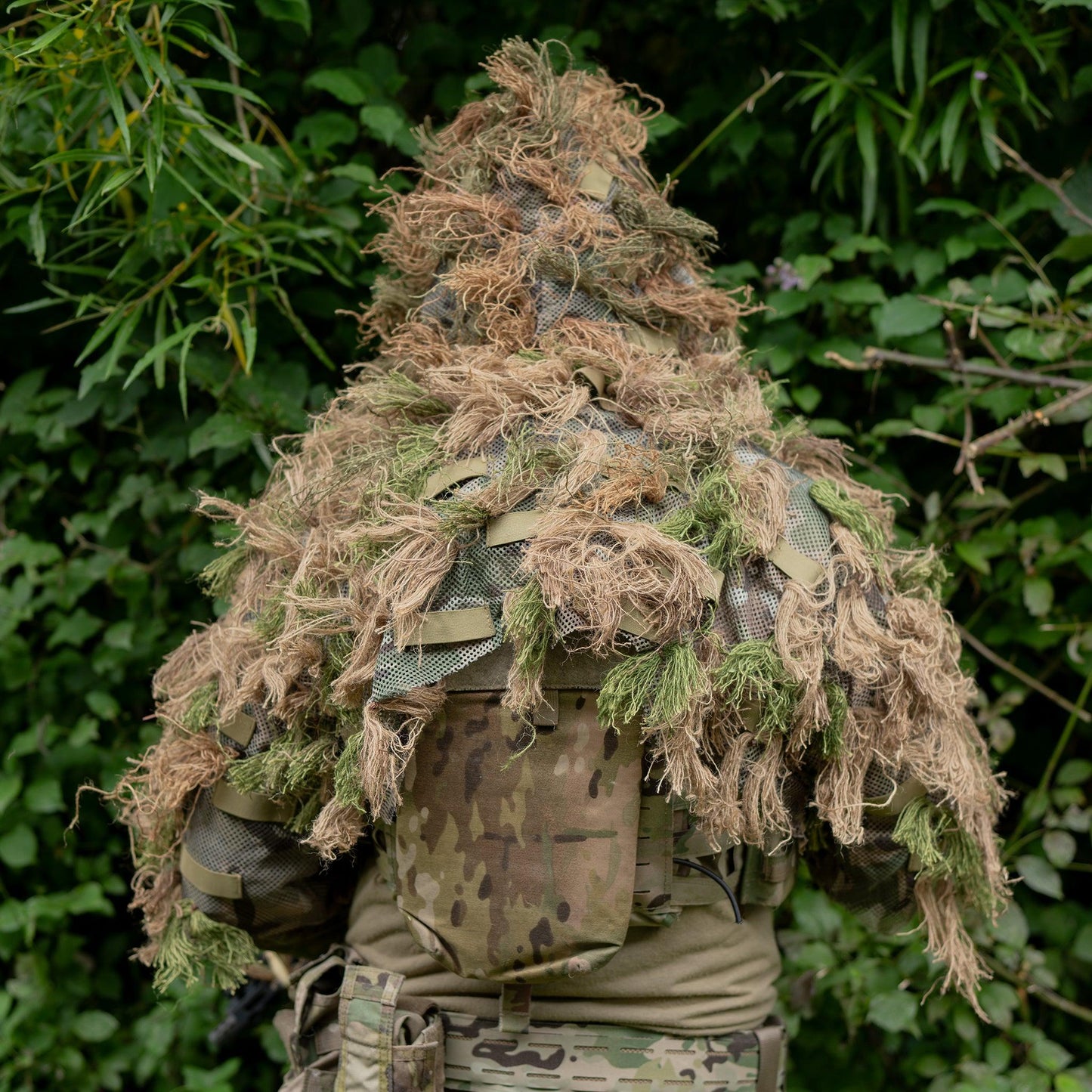 Head and Shoulders Ghillie Suit