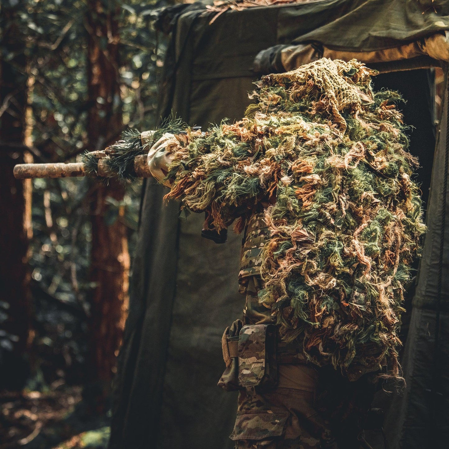Full Cape Ghillie Suit